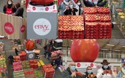 Le fruit du Jour : La pomme Envy – Interview découverte – Marché de Rungis